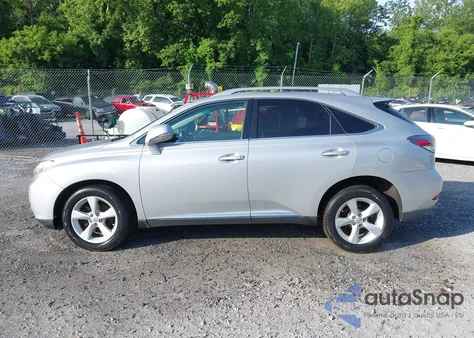 2012 Lexus Rx 350 from USA, damaged, VIN 2T2BK1BA2CC143553
